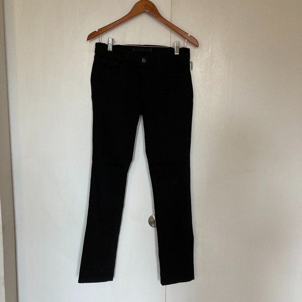 J Brand Shadow Black Pencil Leg Skinny Jeans